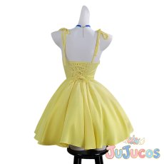 画像4: 惣流・アスカ・ラングレー　来日ワンピース　コスプレ衣装　新世紀エヴァンゲリオン　コスチューム　JUJUcosplay (4)