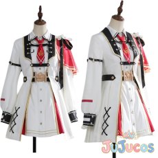 画像1: VTuber　百鬼あやめ　軍服衣装　コスプレ衣装　バーチャルYouTuber　コスチューム　JUJUcosplay (1)