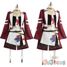 画像1: フォーエバーヤング　勝負服　コスプレ衣装　ウマ娘プリティーダービー　コスチューム　JUJUcosplay (1)