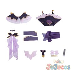 画像5: キュアアルカナ・シャドウ/森亜るるか　コスプレ衣装　名探偵プリキュア!　コスチューム　JUJUcosplay (5)
