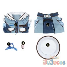 画像7: Liella!　葉月恋　OPEN THE G☆TE!!!　7thライブテーマソング　コスプレ衣装　ラブライブ！スーパースター!!　コスチューム　JUJUcosplay (7)