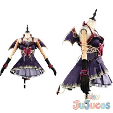 画像1: 東條希　魅惑のDevil　ウチらの楽しい夜に乾杯♪　コスプレ衣装　ラブライブ! School idol project　コスチューム　JUJUcosplay (1)
