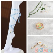 画像6: 園田海未　あなたの理想のヒロイン　乙女の純情　コスプレ衣装　ラブライブ! School idol project　コスチューム　JUJUcosplay (6)