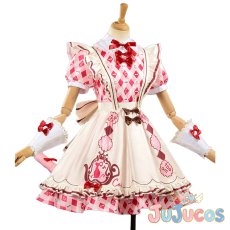 画像3: 矢澤にこ　メイド・イン・ワンダーランド チェス盤の庭　コスプレ衣装　ラブライブ! School idol project　コスチューム　JUJUcosplay (3)