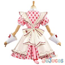 画像4: 矢澤にこ　メイド・イン・ワンダーランド チェス盤の庭　コスプレ衣装　ラブライブ! School idol project　コスチューム　JUJUcosplay (4)