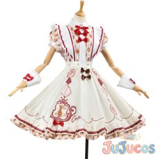 画像3: 南ことり　メイド・イン・ワンダーランド 不思議の世界　コスプレ衣装　ラブライブ! School idol project　コスチューム　JUJUcosplay (3)