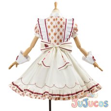 画像4: 南ことり　メイド・イン・ワンダーランド 不思議の世界　コスプレ衣装　ラブライブ! School idol project　コスチューム　JUJUcosplay (4)