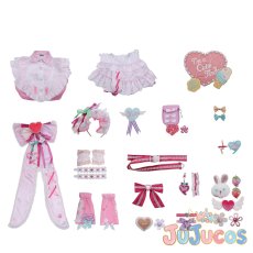 画像6: 鈴木羽那　シャニソン　I'm a Cutie Finder　コスプレ衣装　アイドルマスター シャイニーカラーズ　コスチューム　JUJUcosplay (6)