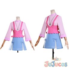 画像1: キュアアンサー/明智あんな　日常服　コスプレ衣装　名探偵プリキュア!　コスチューム　JUJUcosplay (1)