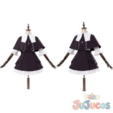 画像1: キュアアルカナ・シャドウ/森亜るるか　日常服　コスプレ衣装　名探偵プリキュア!　コスチューム　JUJUcosplay (1)