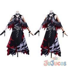 画像1: 紫藤アリサ　コスプレ衣装　魔法少女ノ魔女裁判　コスチューム　JUJUcosplay (1)