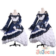 画像1: 夏目アンアン　コスプレ衣装　魔法少女ノ魔女裁判　コスチューム　JUJUcosplay (1)