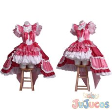 画像1: 佐倉杏子　Magia Exedra　コスプレ衣装　魔法少女まどか☆マギカ　コスチューム　JUJUcosplay (1)