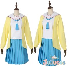 画像1: 諌山真実　制服　コスプレ衣装　超かぐや姫！　コスチューム　JUJUcosplay (1)