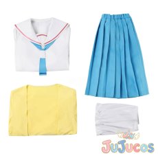 画像6: 諌山真実　制服　コスプレ衣装　超かぐや姫！　コスチューム　JUJUcosplay (6)