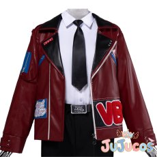 画像2: 青柳冬弥　相棒に託されたもの　ジャケット＋ベルトのみ　コスプレ衣装　プロジェクトセカイ カラフルステージ！ feat. 初音ミク　コスチューム　JUJUcosplay (2)