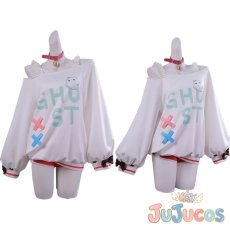 画像1: Vtuber　Mint Fantome(ミント・ファントーム)　コスプレ衣装　バーチャルYouTuber　コスチューム　JUJUcosplay (1)
