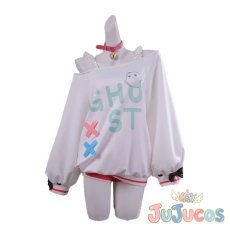 画像2: Vtuber　Mint Fantome(ミント・ファントーム)　コスプレ衣装　バーチャルYouTuber　コスチューム　JUJUcosplay (2)