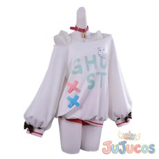 画像3: Vtuber　Mint Fantome(ミント・ファントーム)　コスプレ衣装　バーチャルYouTuber　コスチューム　JUJUcosplay (3)
