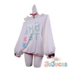 画像4: Vtuber　Mint Fantome(ミント・ファントーム)　コスプレ衣装　バーチャルYouTuber　コスチューム　JUJUcosplay (4)