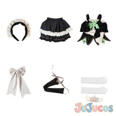 画像5: 九條都　メイド　コスプレ衣装　9-nine-　コスチューム　JUJUcosplay (5)