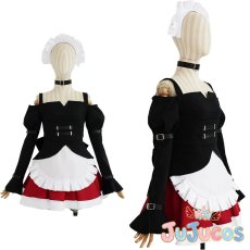 画像1: めぐみん　バイト服　コスプレ衣装　この素晴らしい世界に爆焔を!　コスチューム　JUJUcosplay (1)