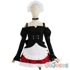 画像2: めぐみん　バイト服　コスプレ衣装　この素晴らしい世界に爆焔を!　コスチューム　JUJUcosplay (2)