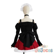 画像4: めぐみん　バイト服　コスプレ衣装　この素晴らしい世界に爆焔を!　コスチューム　JUJUcosplay (4)