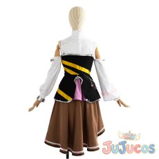 画像4: ラッキーライラック　勝負服　コスプレ衣装　ウマ娘プリティーダービー　コスチューム　JUJUcosplay (4)