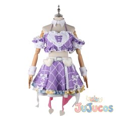 画像2: 櫻木真乃　KoiKyun！　フィーリンフォーリンキュン！　コスプレ衣装　アイドルマスター シャイニーカラーズ　コスチューム　JUJUcosplay (2)