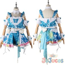 画像1: 八宮めぐる　KoiKyun！　フィーリンフォーリンキュン！　コスプレ衣装　アイドルマスター シャイニーカラーズ　コスチューム　JUJUcosplay (1)