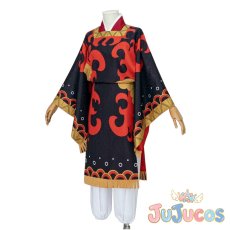 画像2: 竈門炭十郎　ヒノカミ神楽　コスプレ衣装　鬼滅の刃　コスチューム　JUJUcosplay (2)