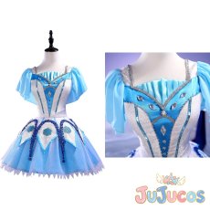 画像1: ラブライブ！サンシャイン!!　Aqours　黒澤ルビィ　みんな大好き　WATER BLUE NEW WORLD　覚醒後　コスプレ衣装 (1)
