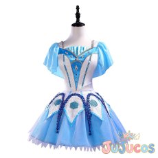画像2: ラブライブ！サンシャイン!!　Aqours　黒澤ルビィ　みんな大好き　WATER BLUE NEW WORLD　覚醒後　コスプレ衣装 (2)