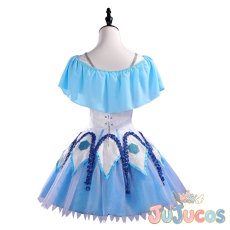 画像3: ラブライブ！サンシャイン!!　Aqours　黒澤ルビィ　みんな大好き　WATER BLUE NEW WORLD　覚醒後　コスプレ衣装 (3)