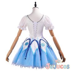 画像3: ラブライブ！サンシャイン!!　Aqours　黒澤ダイヤ　みんな大好き　WATER BLUE NEW WORLD　覚醒後　コスプレ衣装 (3)