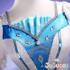 画像6: ラブライブ！サンシャイン!!　Aqours　黒澤ダイヤ　みんな大好き　WATER BLUE NEW WORLD　覚醒後　コスプレ衣装 (6)