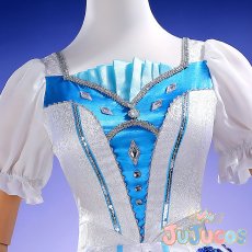 画像7: ラブライブ！サンシャイン!!　Aqours　黒澤ダイヤ　みんな大好き　WATER BLUE NEW WORLD　覚醒後　コスプレ衣装 (7)