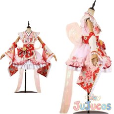 画像1: 高坂穂乃果　竜宮城の姫君　コスプレ衣装　ラブライブ! School idol project　コスチューム　JUJUcosplay (1)