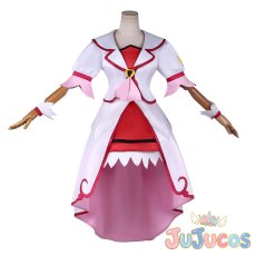 画像2: ドキドキ!プリキュア　円亜久里(キュアエース)　コスプレ衣装 (2)