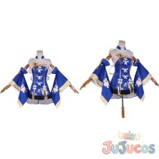 画像1: ラブライブ！サンシャイン!!　Aqours　松浦果南　チャイナドレス編　覚醒後　コスプレ衣装 (1)