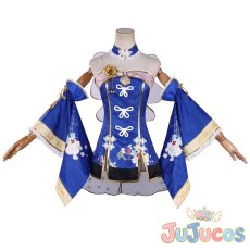 画像2: ラブライブ！サンシャイン!!　Aqours　松浦果南　チャイナドレス編　覚醒後　コスプレ衣装 (2)