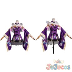画像1: ラブライブ！サンシャイン!!　Aqours　小原鞠莉　チャイナドレス編　覚醒後　コスプレ衣装 (1)