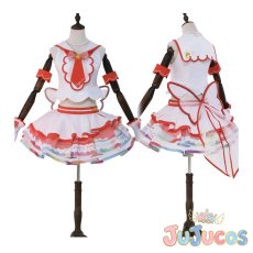 画像10: ラブライブ！サンシャイン!!　Aqours　ナインウェイブドルフィン　渡辺曜　高海千歌　国木田花丸　黒澤ダイヤ　黒澤ルビィ　津島善子　松浦果南　小原鞠莉　桜内梨子　コスプレ衣装 (10)