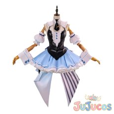 画像2: バーチャルYouTuber　VTuber　兎田ぺこら　フリフリバニードレス　コスプレ衣装 (2)