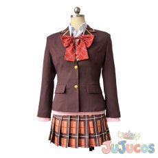 画像2: バーチャルYouTuber　Vtuber　家長むぎ　高校制服　コスプレ衣装 (2)