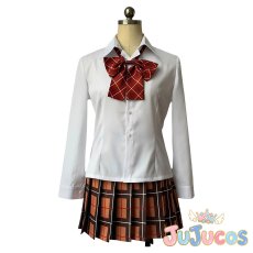 画像6: バーチャルYouTuber　Vtuber　家長むぎ　高校制服　コスプレ衣装 (6)