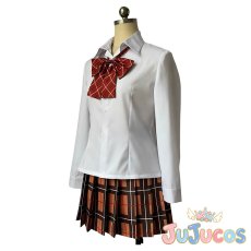 画像7: バーチャルYouTuber　Vtuber　家長むぎ　高校制服　コスプレ衣装 (7)