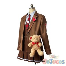 画像3: バーチャルYouTuber　VTuber　周央サンゴ　Beary School Time　コスプレ衣装 (3)