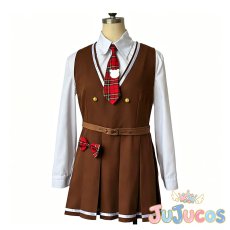 画像5: バーチャルYouTuber　VTuber　周央サンゴ　Beary School Time　コスプレ衣装 (5)